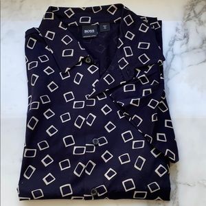 Knit Hugo Boss button front shirt